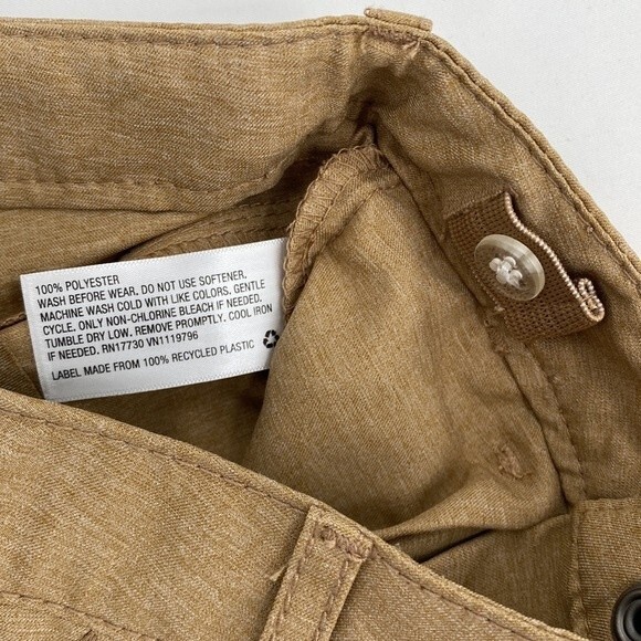 Cat & Jack Baby Mid Rise Regular Fit Casual Shorts Brown Size 12M NEW - Picture 5 of 6